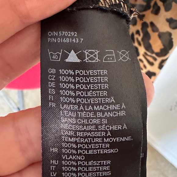 H&M Leopard Print Button-Up Blouse - Picture 7 of 10